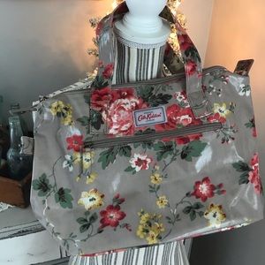 Cath Kidston oilcloth roses bag EUC Purse floral